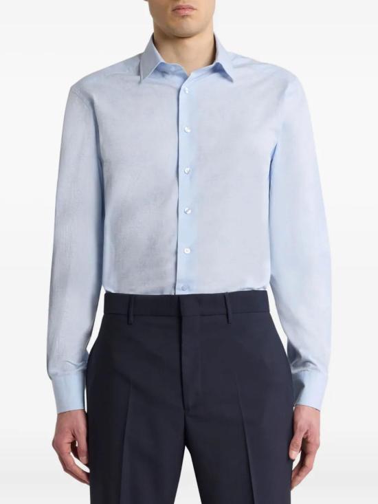 25FW 에트로 긴팔 셔츠 MRIB000199TJ5B8 B0028 PALE BLUE - ETRO