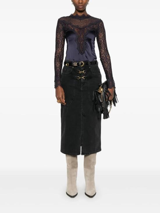 25FW 이자벨마랑 긴팔 티셔츠 HT0694FAC3J05I BKMD BLACK MIDNIGHT - ISABEL MARANT