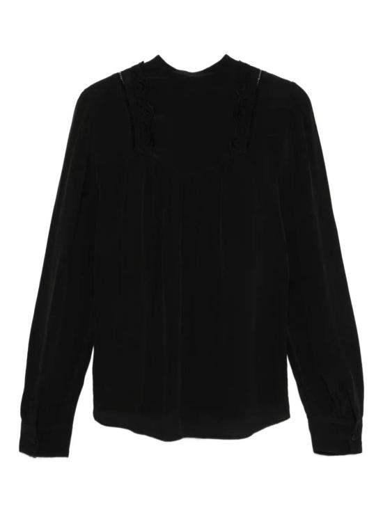 25FW 이자벨마랑 긴팔 티셔츠 HT0661FAC3J11I 01BK BLACK - ISABEL MARANT