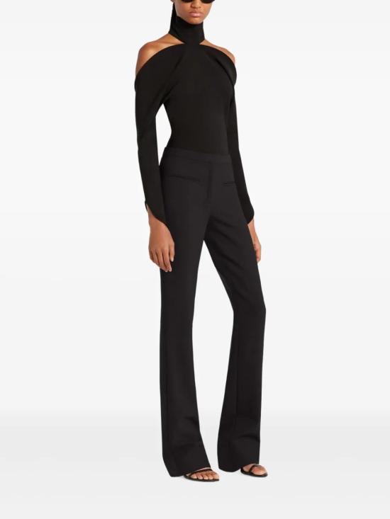 25FW 쿠레쥬 반팔 티셔츠 325CTO443PL0159 9999 BLACK - COURREGES