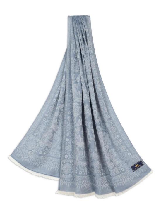 25FW 에트로 머플러/스카프 MATA0057AQ248 S9800 MULTICOLOUR ON WHITE BASE - ETRO