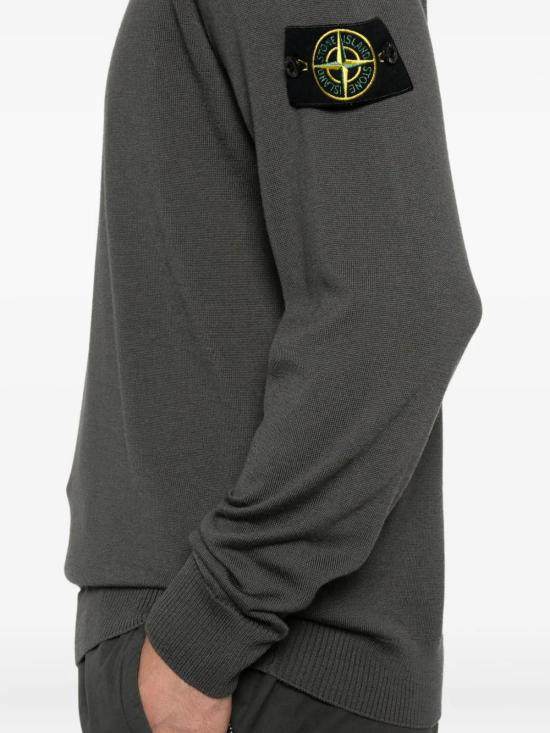 25FW 스톤 아일랜드 스웨터 K2S155100071S00C4 V0062 LEAD GREY - STONE ISLAND