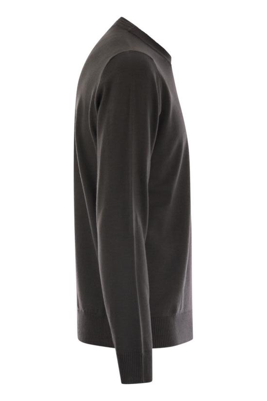 25FW 스톤 아일랜드 스웨터 K2S155100071S00C4 V0062 LEAD GREY - STONE ISLAND