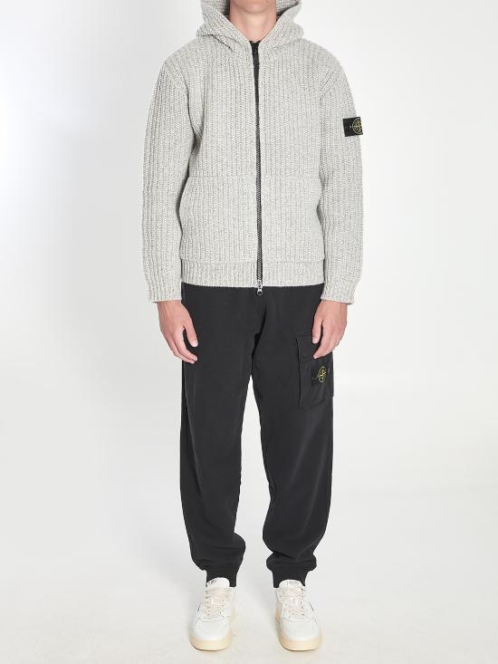 25FW 스톤 아일랜드 후드 티셔츠 K2S155100069S00N6 V0M6B CEMENT GRAY - STONE ISLAND