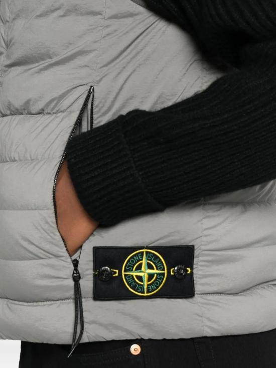 25FW 스톤 아일랜드 베스트 K2S15G100004S0183 V006B CEMENT GRAY - STONE ISLAND