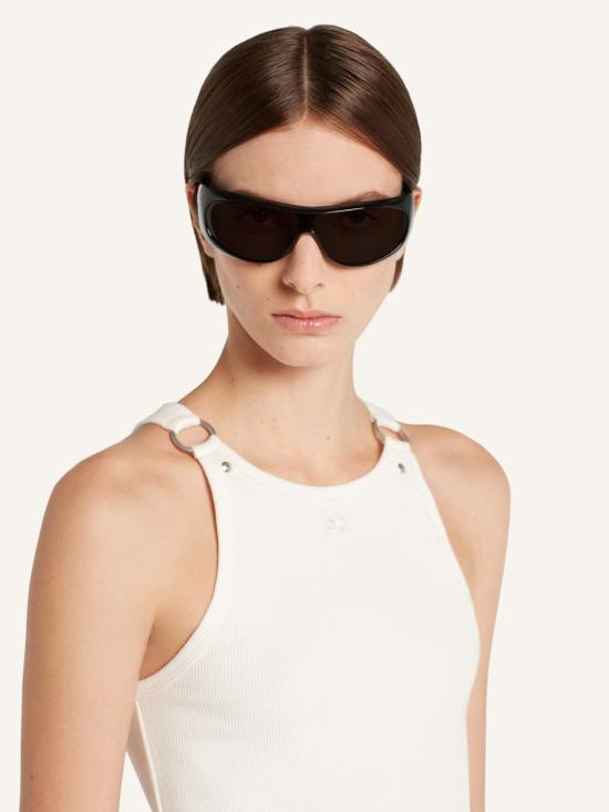 25FW 쿠레쥬 반팔 티셔츠 325JDE142JS0194 0001 HERITAGE WHITE - COURREGES
