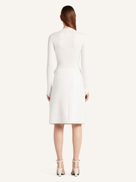 25FW 쿠레쥬 숏 스커트 325CJU311VY0014 0001 HERITAGE WHITE - COURREGES