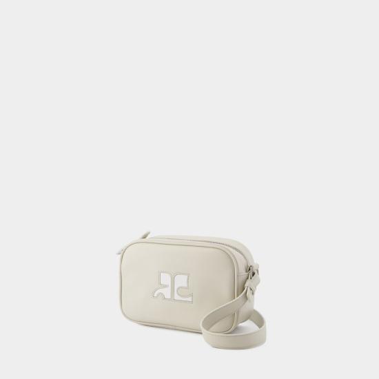 25FW 쿠레쥬 크로스백 PERGSA061CR0027 9100 MASTIC GREY - COURREGES