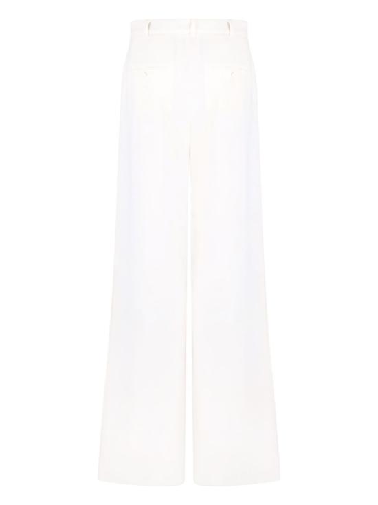 25FW 막스마라 스트레이트 팬츠 2526136011600 008 White - MAX MARA