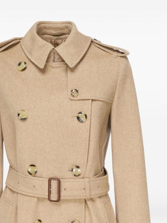 25FW 버버리 롱 캐시미어 켄징턴 트렌치코트 8110787 C3036 - BURBERRY