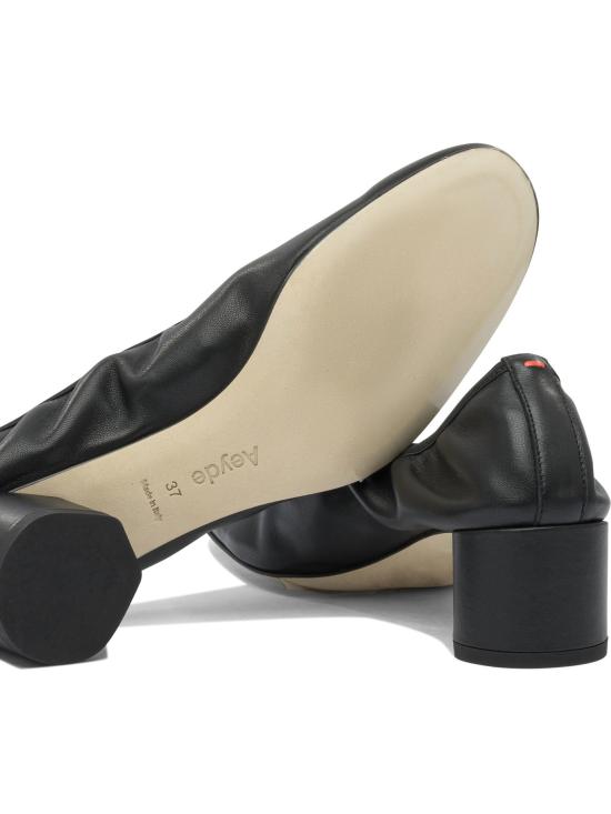 25FW 에이드 힐/펌프스 GEMMANAPPALEATHERBLACK - AEYDE