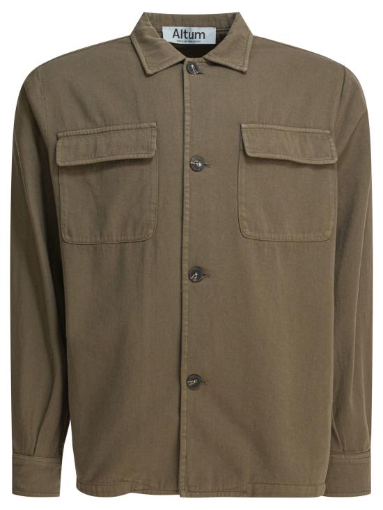 25FW 알툼 자켓 OVERSHIRT01MILITARY