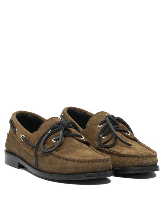 25FW 에이드 로퍼 HARRISCOWSUEDELEATHERTOBACCO - AEYDE