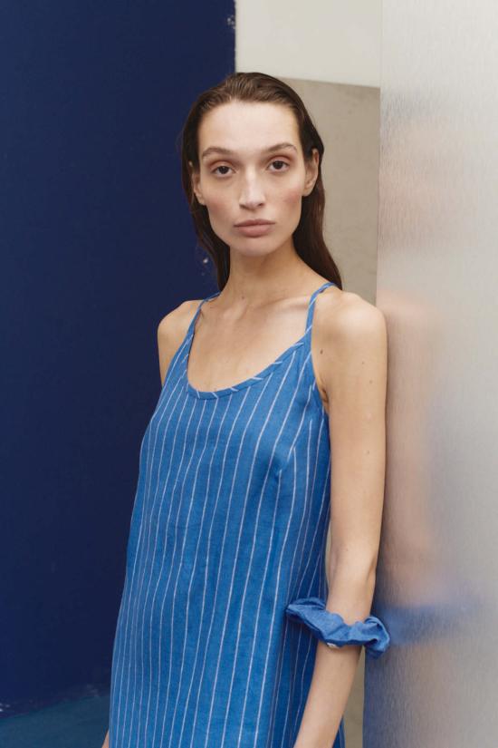  다두라 헤어 액세서리 다투라 라피스 리넨 스크런치