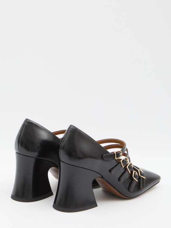 25FW 끌로에 뮬/슬리퍼 CHC25A11COL 001 BLACK - CHLOE