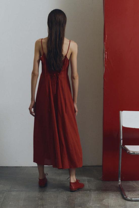  다두라 숏 원피스 다투라 고데 슬립 드레스 - DATURA