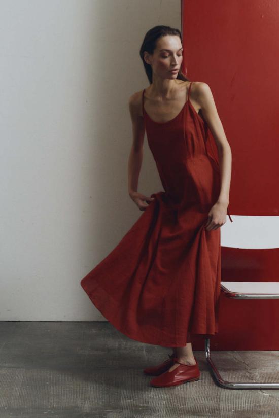  다두라 숏 원피스 다투라 고데 슬립 드레스