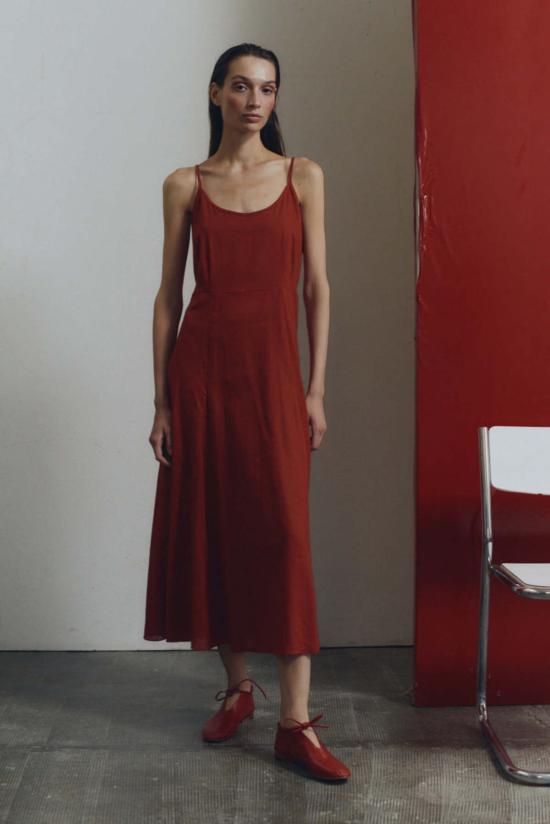  다두라 숏 원피스 다투라 고데 슬립 드레스 - DATURA