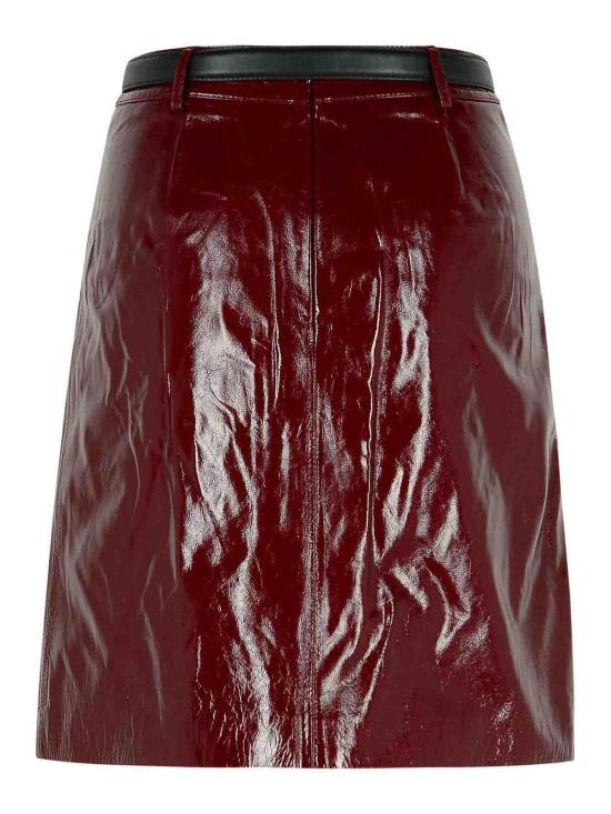  셀프 포트레이트 숏 원피스 PF25091SKBUBURGUNDY Dark Red - SELF PORTRAIT