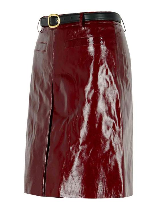  셀프 포트레이트 숏 원피스 PF25091SKBUBURGUNDY Dark Red - SELF PORTRAIT