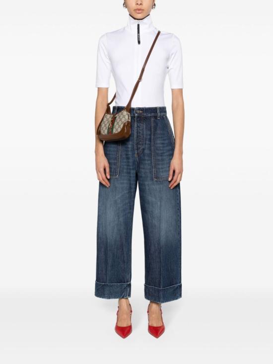 26SS 구찌 재키 1961 미니 숄더백 637092 HUHHG8565 GG - GUCCI