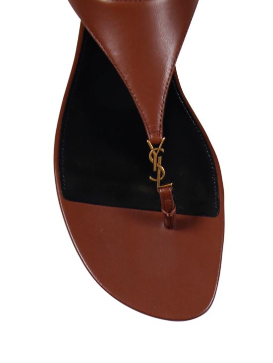 25FW 생로랑 샌들 841570 AADF0 2603 AESTHETIC BROWN - SAINT LAURENT