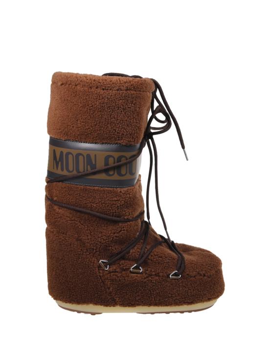 25FW 문부츠 아이콘 플리스 부츠 80D1403080 M004 BROWN