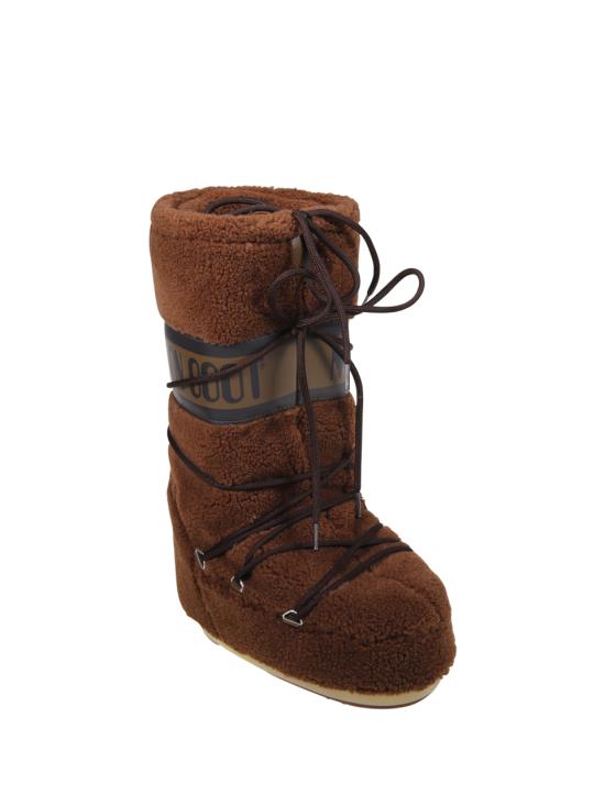 25FW 문부츠 아이콘 플리스 부츠 80D1403080 M004 BROWN - MOON BOOT