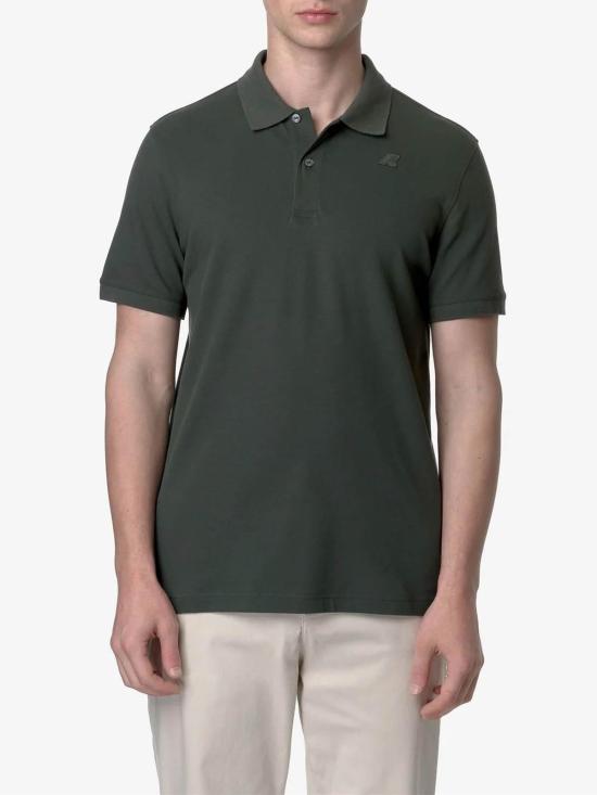 26SS 까웨 폴로 티셔츠 K5127BWUOMOWMR Green - K-WAY