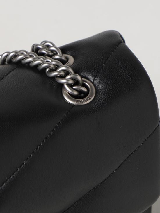 25FW 핑코 숄더백 100038A0F2 Z99O Black 1 - PINKO