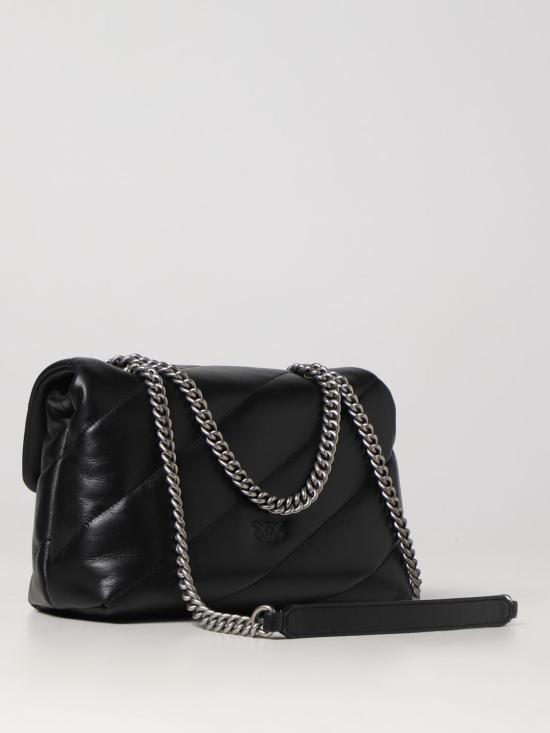 25FW 핑코 숄더백 100038A0F2 Z99O Black 1 - PINKO