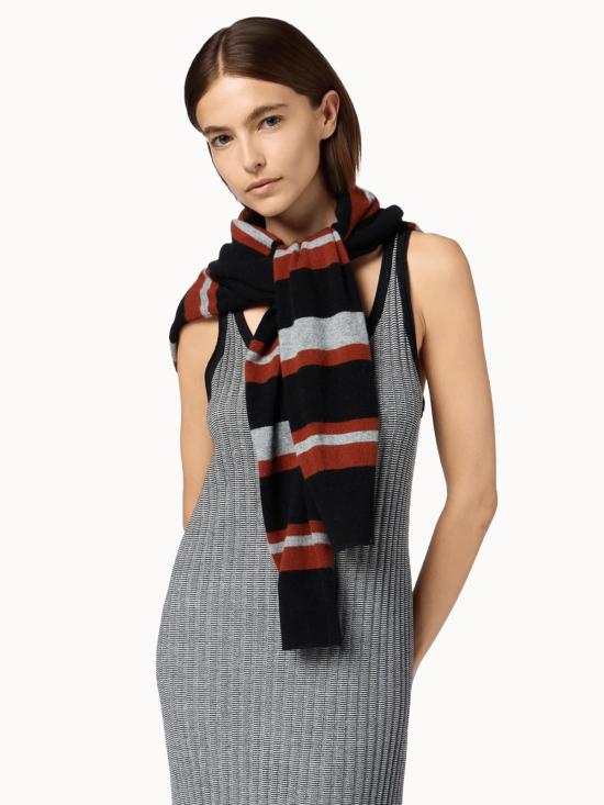  게스트 인 레지던스 롱 원피스 파인 스트라이프 맥시 드레스 크림/블랙 - GUEST IN RESIDENCE