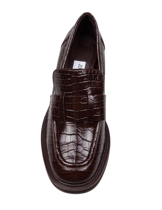 25FW 지미추 로퍼 TYLOR 60 CCL Brown - JIMMY CHOO