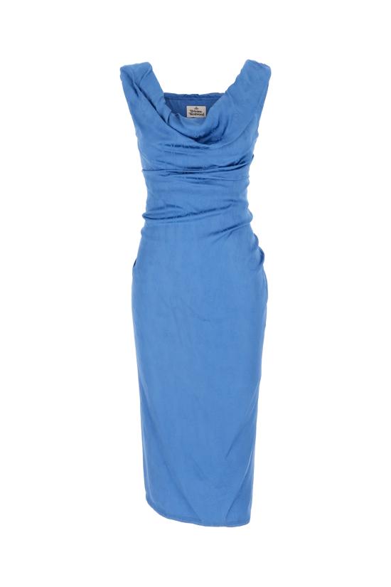 24FW 비비안웨스트우드 미디 원피스 1101031TW00WV K208 BLUE