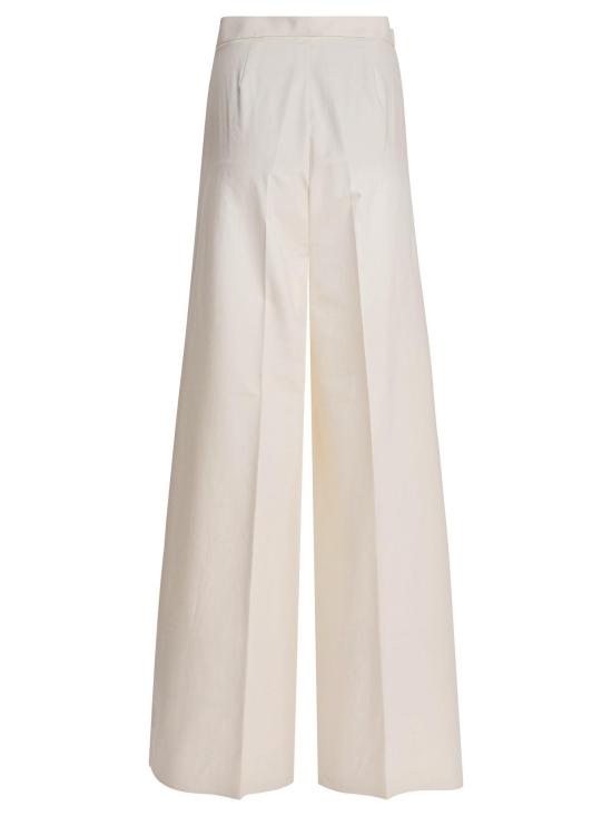 25FW 막스마라 스트레이트 팬츠 2521136011 FINISH005 WHITE - MAX MARA