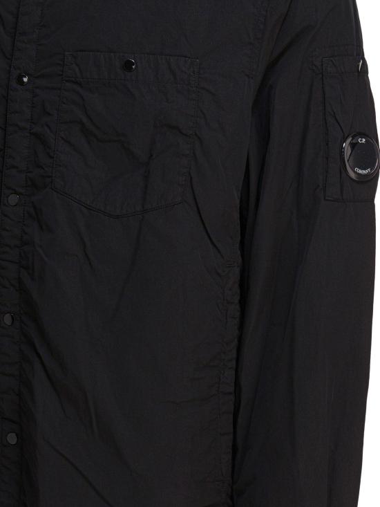 25FW 씨피 컴퍼니 코트 19CMOS088A 005904G999 BLACK - C.P. COMPANY