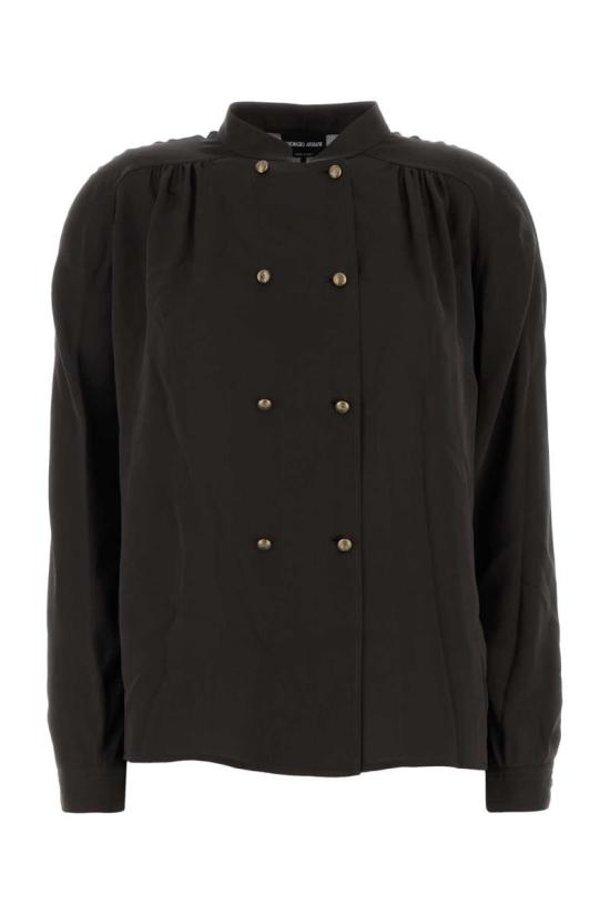 25FW 조르지오 아르마니 셔츠 GW001763TE10814 U8130 BROWN