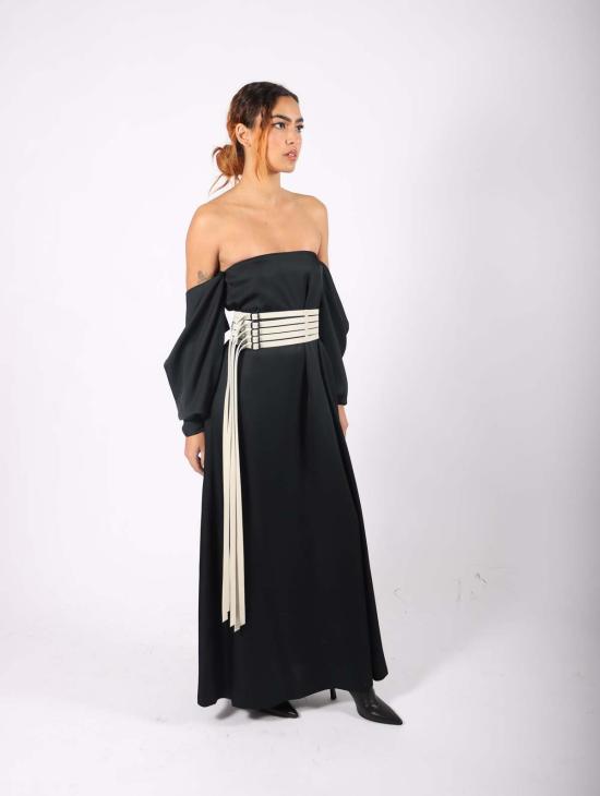  AUMORFIA 와이드 벨트 Aumorfia 펜타드  화이트 - OTHER BRANDS