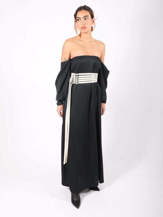  AUMORFIA 와이드 벨트 Aumorfia 펜타드  화이트 - OTHER BRANDS