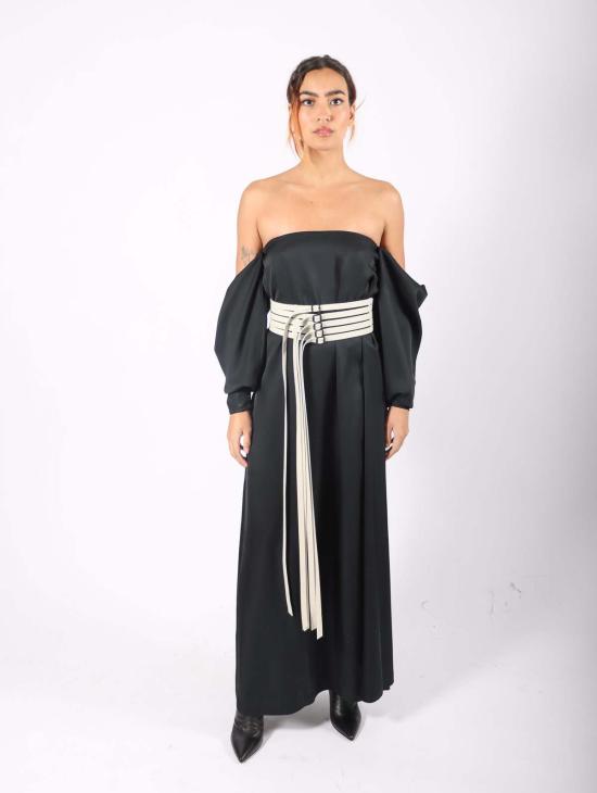  AUMORFIA 와이드 벨트 Aumorfia 펜타드  화이트 - OTHER BRANDS