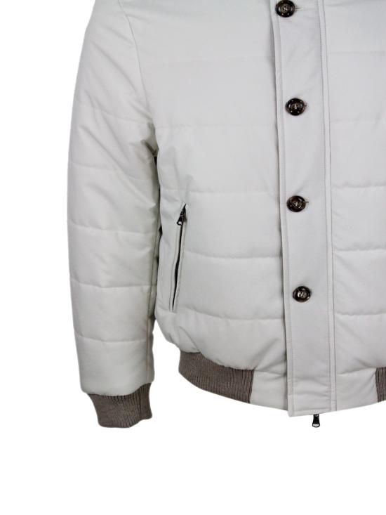 25FW 발바 숏패딩 NOEL51201 03 Cream - BARBA