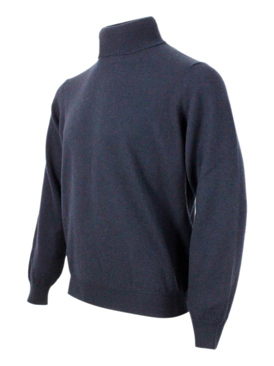 25FW 필리포 드 로렌티스 터틀넥 DV1MLCA12R 891 Blu oltremare - FILIPPO DE LAURENTIIS