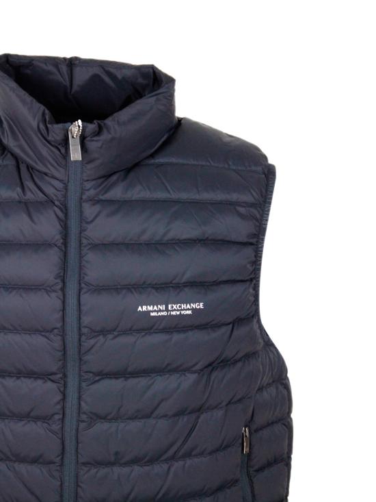 25FW 알마니 베스트 XM001576AF16927 UB101 Blue - ARMANI