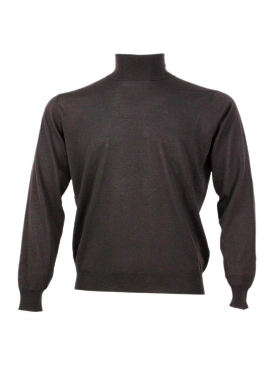 25FW 필리포 드 로렌티스 터틀넥 DV1MLRM16R 289 Brown