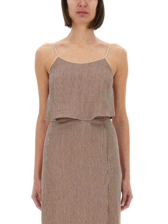 25SS 알리지 민소매 티셔츠 105292 P5235BAR BORDEAUX