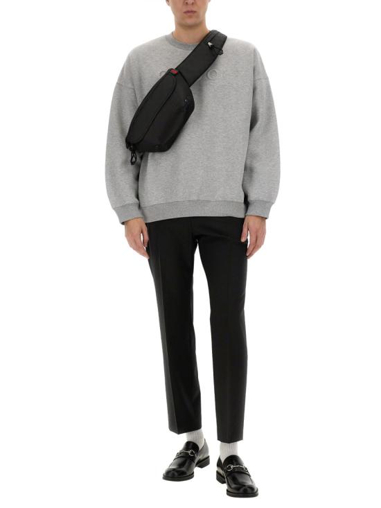 26FW 구찌 엠보싱 코튼 저지 스웨트 셔츠 817263 XJG2E1056 GREY - GUCCI