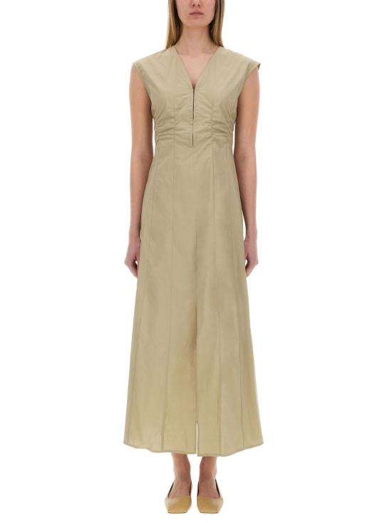 25SS 알리지 롱 원피스 105327 P5022SV GREEN
