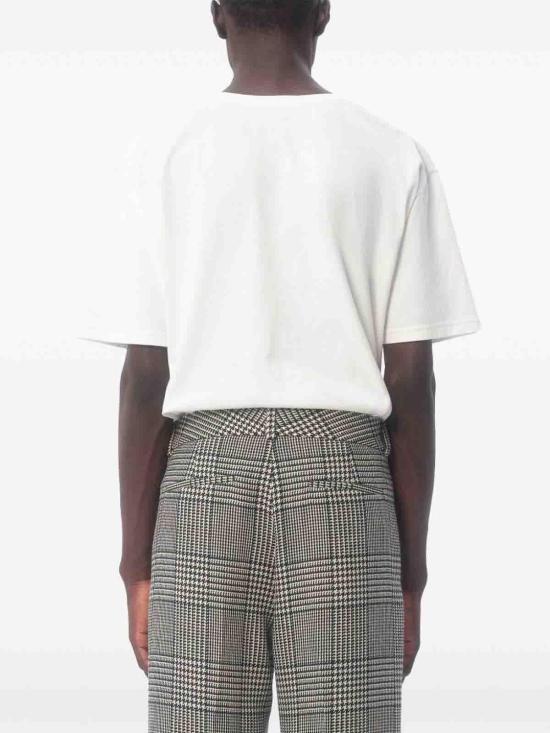 25SS 발렌티노 가라바니 반팔 티셔츠 6V3MG16PAQ9A03 Cream - VALENTINO GARAVANI