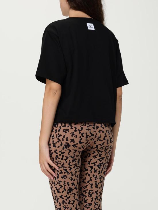 25FW 엠포리오 아르마니 반팔 티셔츠 7W000663AF12957 UC001 Black - EMPORIO ARMANI