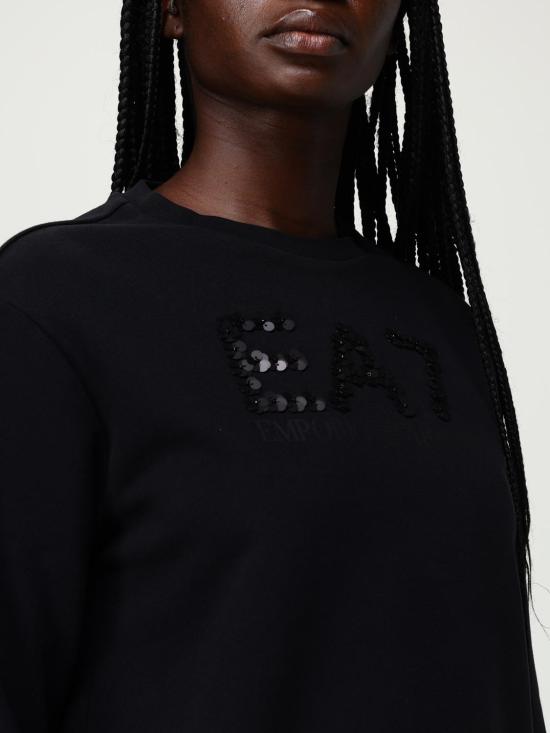 25FW 엠포리오 아르마니 스웨터 7W000542AF16442 UC001 Black - EMPORIO ARMANI